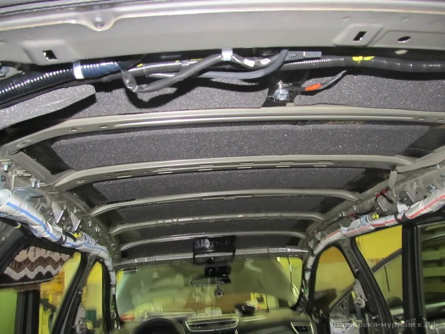 Шумоизоляция Nissan X-Trail в Мурманске — фото 11