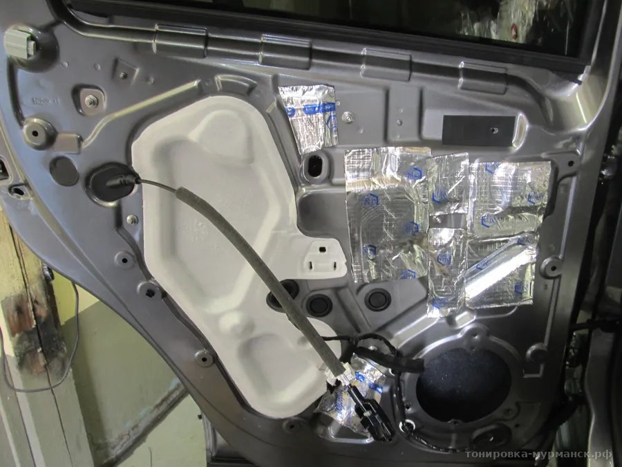 Шумоизоляция Nissan X-Trail в Мурманске — фото 14