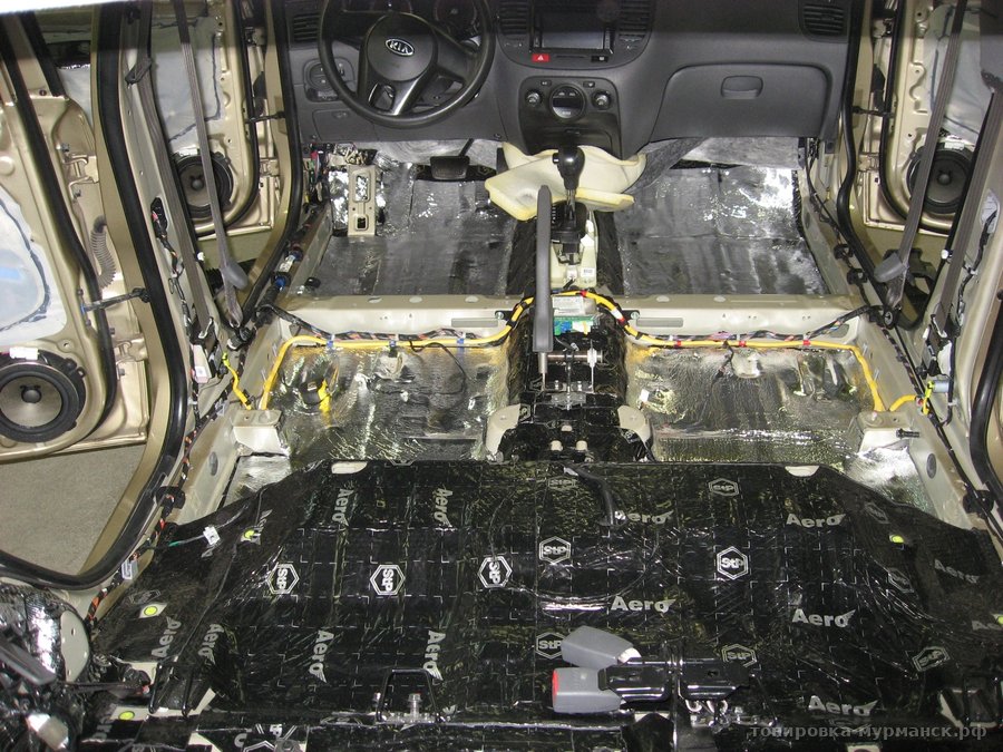 Шумоизоляция Subaru Forester в Мурманске — фото 1