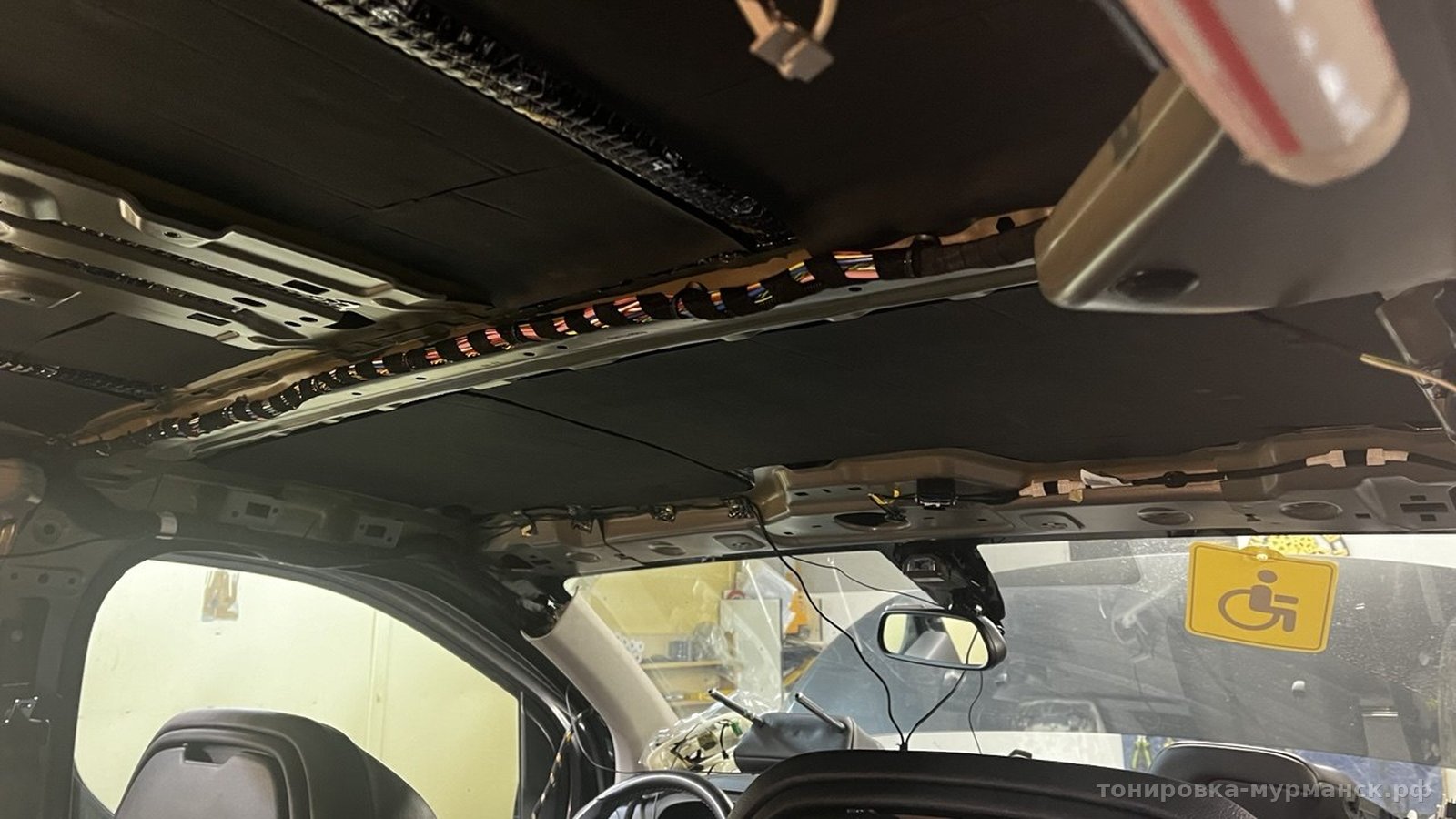 Шумоизоляция и тонировка Citroën SpaceTourer в Мурманске — фото 2