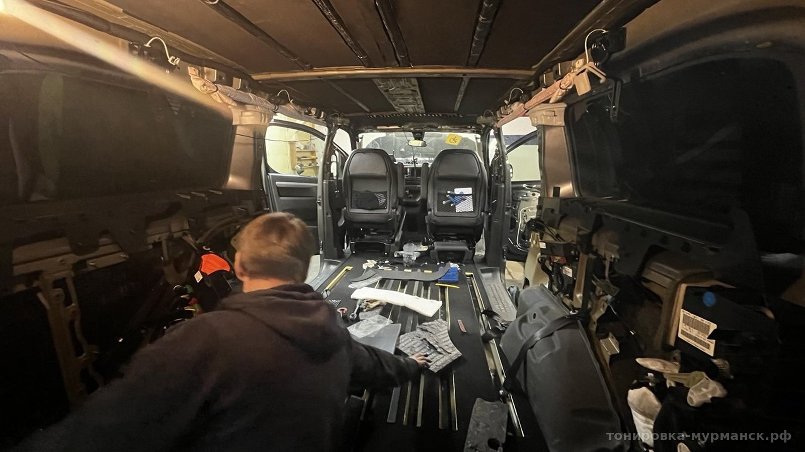 Шумоизоляция и тонировка Citroën SpaceTourer в Мурманске — фото 5