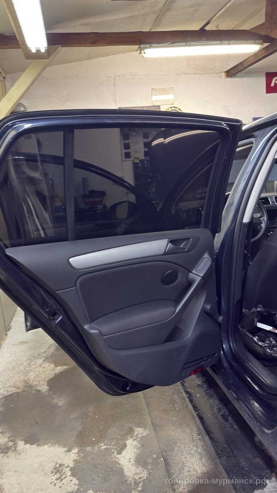 Тонировка стёкол Volkswagen Golf в Мурманске — фото 8