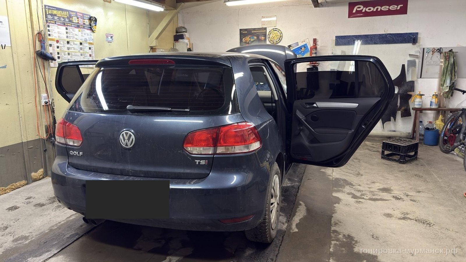 Тонировка стёкол Volkswagen Golf в Мурманске — фото 9