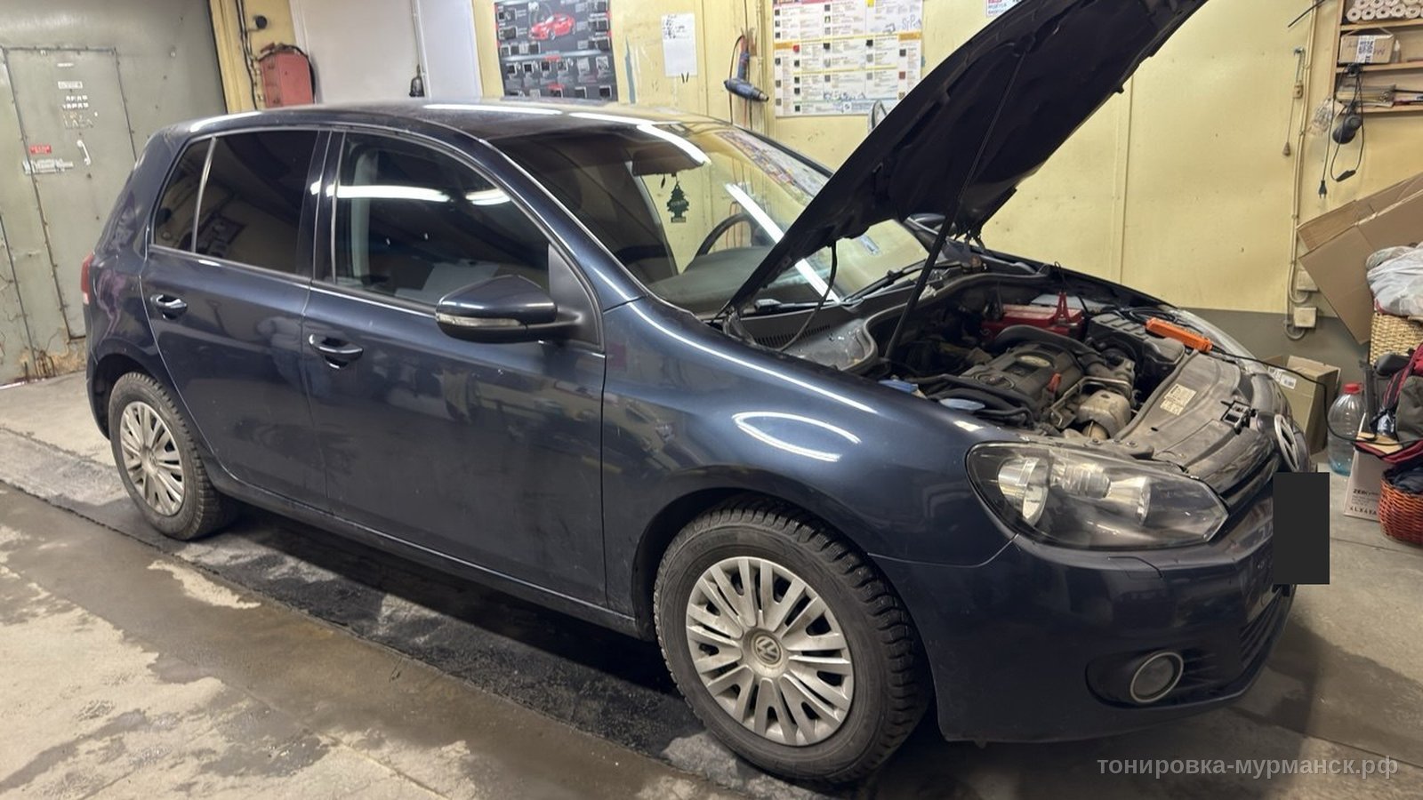 Тонировка стёкол Volkswagen Golf в Мурманске — фото 12
